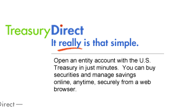 treasurydirect entity gov