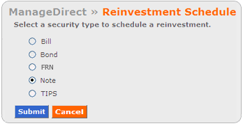Screen segment for BuyDirect with sample registration and purchase information.